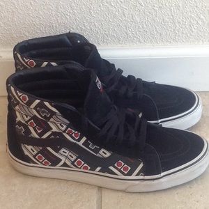 Vans X Nintendo collections high tops.